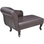 Diván de cuero sintético marrón by , Daybeds - Ref: Foro24-242404, Price: 211,08 €, Discount: %