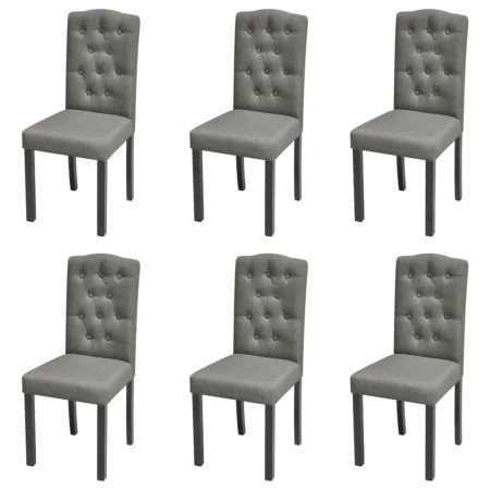 Sillas de comedor 6 unidades de tela gris von , Essstühle - Ref: Foro24-272247, Preis: 399,26 €, Rabatt: %