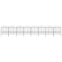 Valla de jardín con puntas de lanza acero negro (1,75-2)x13,6 m by , fence panels - Ref: Foro24-277755, Price: 798,12 €, Disc...