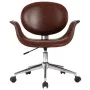 Silla de comedor giratoria cuero sintético marrón by , dining chairs - Ref: Foro24-287393, Price: 171,29 €, Discount: %
