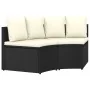 Set de sofás de jardín 2 piezas y cojines ratán sintético negro by , Outdoor sofas - Ref: Foro24-310464, Price: 173,10 €, Dis...