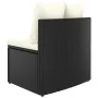 Set de sofás de jardín 2 piezas y cojines ratán sintético negro by , Outdoor sofas - Ref: Foro24-310464, Price: 173,10 €, Dis...