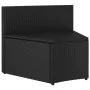 Set de sofás de jardín 2 piezas y cojines ratán sintético negro by , Outdoor sofas - Ref: Foro24-310464, Price: 173,10 €, Dis...
