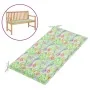Cojín banco de jardín tela Oxford estampado hojas 100x50x3 cm de , Cojines para sillas y sofás - Ref: Foro24-314077, Precio: ...
