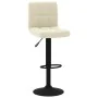 Taburetes de cocina 2 unidades terciopelo crema de , Taburetes de cocina - Ref: Foro24-334304, Precio: 133,71 €, Descuento: %