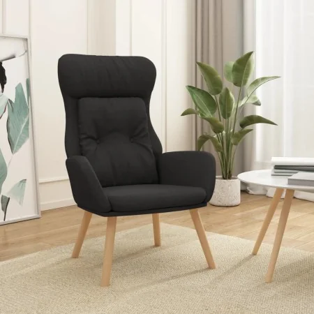 Sillón de relax de tela negro by , Armchairs - Ref: Foro24-341296, Price: 132,92 €, Discount: %