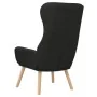 Sillón de relax de tela negro by , Armchairs - Ref: Foro24-341296, Price: 132,92 €, Discount: %