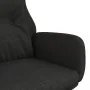 Sillón de relax de tela negro by , Armchairs - Ref: Foro24-341296, Price: 132,92 €, Discount: %