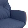 Sillón de relax de tela y PVC azul by , Armchairs - Ref: Foro24-341305, Price: 104,74 €, Discount: %