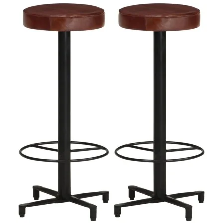 Taburetes de barra de cocina 2 unidades cuero auténtico 76 cm von , Küchenhocker - Ref: Foro24-321967, Preis: 168,09 €, Rabat...