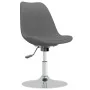 Sillas de comedor giratorias 4 unidades tela gris claro by , dining chairs - Ref: Foro24-338319, Price: 280,24 €, Discount: %