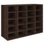 Zapatero madera de ingeniería roble ahumado 92x30x67,5 cm von , Schuhregale und Schuhorganisatoren - Ref: Foro24-340219, Prei...