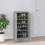 Mueble zapatero madera contrachapada gris Sonoma 55x35x108 cm by , Shoe racks and shoe organizers - Ref: Foro24-342669, Price...
