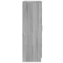 Mueble zapatero madera contrachapada gris Sonoma 55x35x108 cm by , Shoe racks and shoe organizers - Ref: Foro24-342669, Price...
