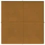 Paneles de pared 12 uds terciopelo marrón 30x30 cm 1,08 m² von , Wandverkleidung - Ref: Foro24-344049, Preis: 35,88 €, Rabatt: %