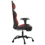 Silla gaming de masaje y reposapiés cuero sintético negro rojo von , Gaming-Stühle - Ref: Foro24-345412, Preis: 118,71 €, Rab...