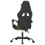 Silla gaming giratoria reposapiés cuero sintético negro dorado by , Gaming chairs - Ref: Foro24-349557, Price: 113,69 €, Disc...