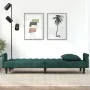 Sofá cama con reposabrazos terciopelo verde oscuro by , Sofas - Ref: Foro24-351946, Price: 319,61 €, Discount: %