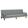 Sofá cama con reposabrazos tela gris claro by , Sofas - Ref: Foro24-351931, Price: 261,47 €, Discount: %