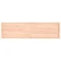 Estante de pared madera maciza roble sin tratar 220x60x(2-4) cm by , Shelves and shelves - Ref: Foro24-363618, Price: 144,99 ...