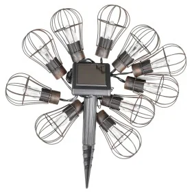 HI Cadena de bombillas LED solares de jardín 10 uds 5,5 cm by , Hoses and string lights - Ref: Foro24-435251, Price: 25,05 €,...