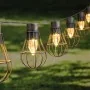 HI Cadena de bombillas LED solares de jardín 10 uds 5,5 cm by , Hoses and string lights - Ref: Foro24-435251, Price: 25,05 €,...