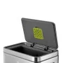 EKO Cubo de basura con pedal X-Cube 30 L plateado mate von , Abfallbehälter - Ref: Foro24-439997, Preis: 138,27 €, Rabatt: %