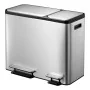 EKO Cubo de pedal EcoCasa 3x15 L plateado mate von , Abfallbehälter - Ref: Foro24-440011, Preis: 133,85 €, Rabatt: %