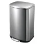 EKO Cubo de pedal Della 50 L plateado mate by , Waste containers - Ref: Foro24-440024, Price: 160,95 €, Discount: %