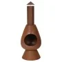 ProGarden Chimenea con tubo Ambient color óxido 110 cm by , Chimneys - Ref: Foro24-442170, Price: 116,81 €, Discount: %
