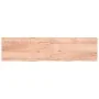 Encimera baño madera maciza tratada marrón claro 200x50x(2-4)cm von , Arbeitsplatten - Ref: Foro24-3156173, Preis: 133,06 €, ...
