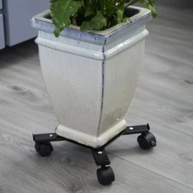 Nature Carrito para plantas ajustable 4 brazos netal negro by , Pot stands - Ref: Foro24-442636, Price: 35,43 €, Discount: %