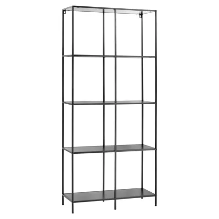 H&S Collection Estantería de pared 4 alturas negro 78x30x170 cm von , Bücherregale und Regale - Ref: Foro24-445852, Preis: 13...