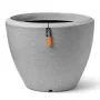 Capi Macetero con forma cónica bajo Arc Granite marfil 34x25 cm by , Pots and planters - Ref: Foro24-442107, Price: 41,43 €, ...