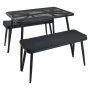 ProGarden Set de muebles de jardín gris oscuro de , Conjuntos de jardín - Ref: Foro24-446776, Precio: 205,22 €, Descuento: %
