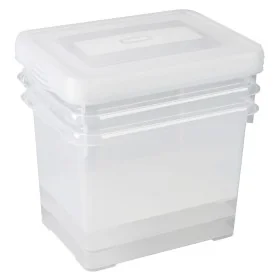 Curver Juego de cajas de almacenamiento Handy transparente 3x20L von , Aufbewahrungskörbe - Ref: Foro24-443852, Preis: 40,26 ...
