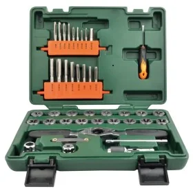 Brüder Mannesmann Juego de machos y terrajas manuales de 40 piezas by , Threads - Ref: Foro24-443687, Price: 81,53 €, Discoun...