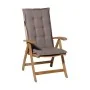 Madison Cojín de silla con respaldo alto Basic gris taupé 123x50 cm by , Cushions for chairs and sofas - Ref: Foro24-447138, ...