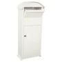 V-Part Buzón para paquetes Victorian blanco by , mailboxes - Ref: Foro24-445354, Price: 215,85 €, Discount: %