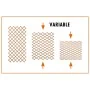 Nature Enrejado de jardín sauce natural marrón 30x180 cm de , Pérgolas, arcos y enrejados de jardín - Ref: Foro24-446397, Pre...