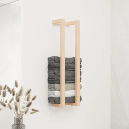 Toallero de madera maciza de pino 23x18x90 cm von , Handtuchhalter - Ref: Foro24-822397, Preis: 20,55 €, Rabatt: %
