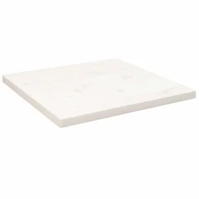 Tablero de mesa cuadrado madera maciza pino blanco 50x50x2,5 cm by , Table tops - Ref: Foro24-824376, Price: 33,65 €, Discoun...