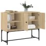 Aparador de madera de ingeniería roble Sonoma 100x40x79,5 cm by , Sideboards - Ref: Foro24-831819, Price: 80,25 €, Discount: %