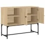 Aparador de madera de ingeniería roble Sonoma 100x40x79,5 cm by , Sideboards - Ref: Foro24-831819, Price: 80,25 €, Discount: %