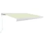 Toldo de carrete manual color crema 300x250 cm de , Toldos - Ref: Foro24-3052669, Precio: 501,91 €, Descuento: %