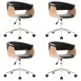 Sillas de comedor giratorias 4 unidades cuero sintético negro von , Essstühle - Ref: Foro24-3054882, Preis: 645,81 €, Rabatt: %