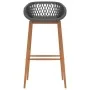 Mesa alta y taburetes de bar 7 piezas blanco y gris von , Möbelsets für Küchen und Esszimmer - Ref: Foro24-3057422, Preis: 52...