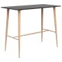 Mesa alta y taburetes de bar 7 piezas negro y blanco by , Furniture sets for kitchens and dining rooms - Ref: Foro24-3057474,...