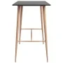 Mesa alta y taburetes de bar 7 piezas negro y blanco by , Furniture sets for kitchens and dining rooms - Ref: Foro24-3057474,...