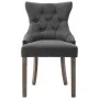 Sillas de comedor 6 unidades tela gris by , dining chairs - Ref: Foro24-3058306, Price: 919,88 €, Discount: %
